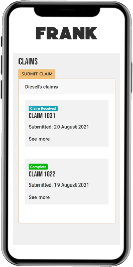 View claim status